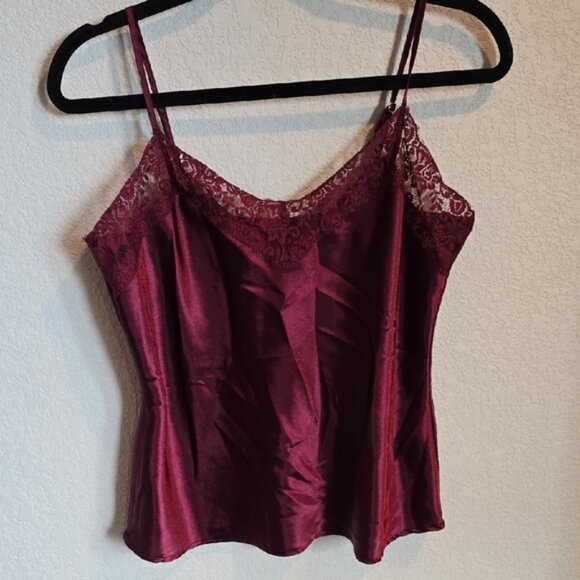 Just Sexy Lingerie Tops - Just Sexy Lingerie Red Lace Tank Top